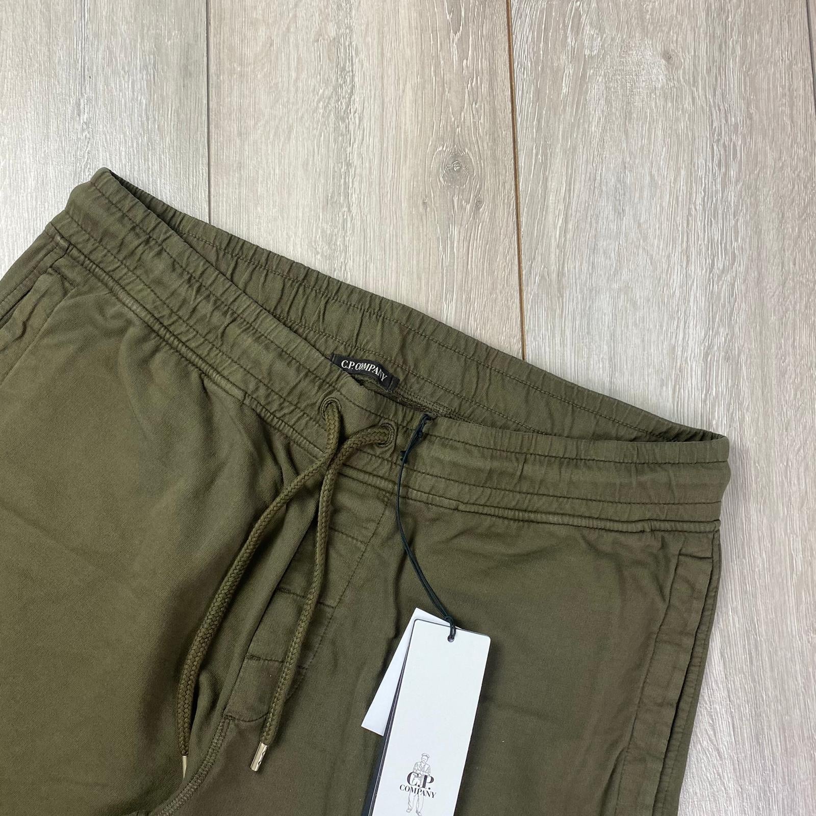 CP Company Jersey Shorts - Green -Usfansport