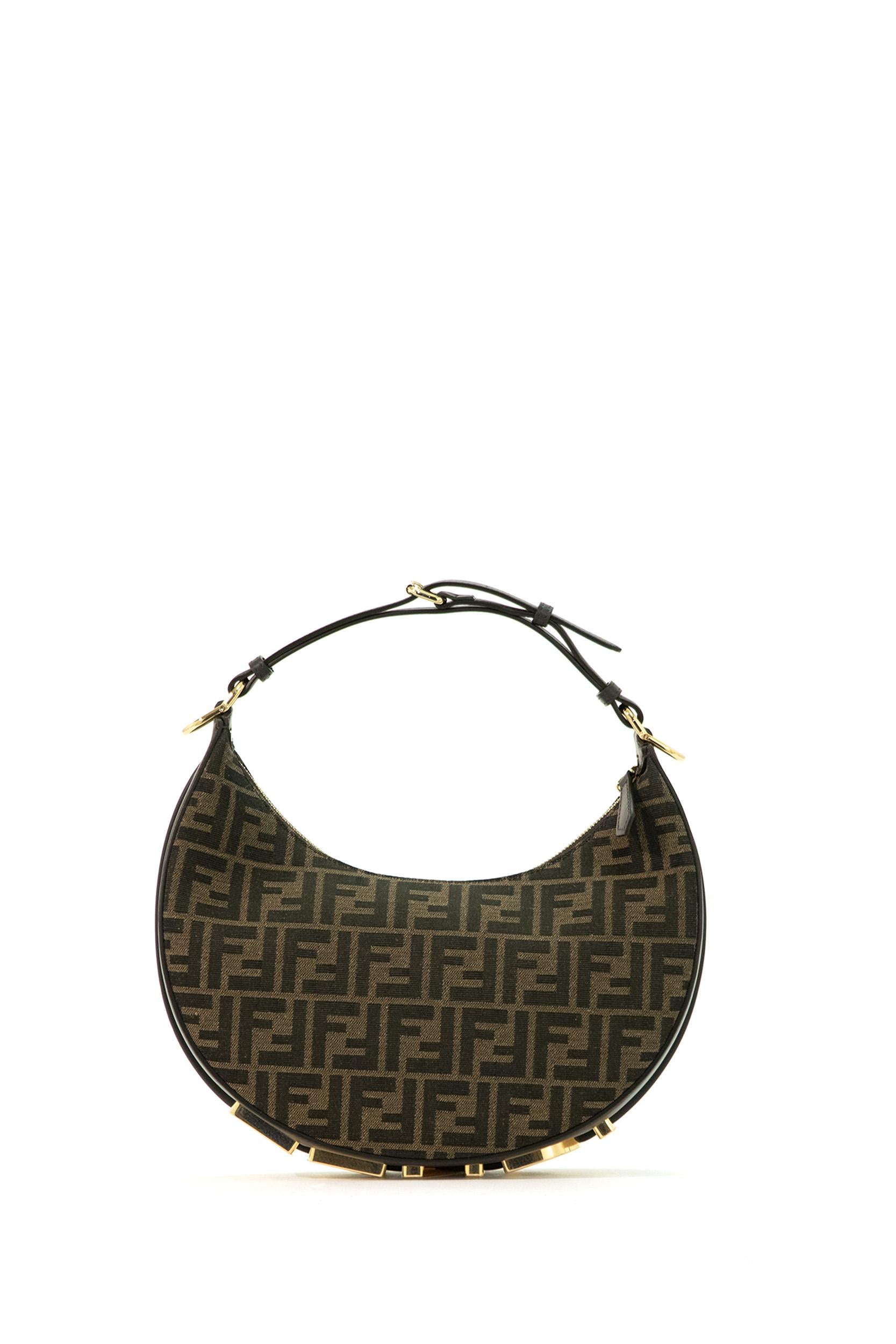 Borsa Fendigraphy Small marrone