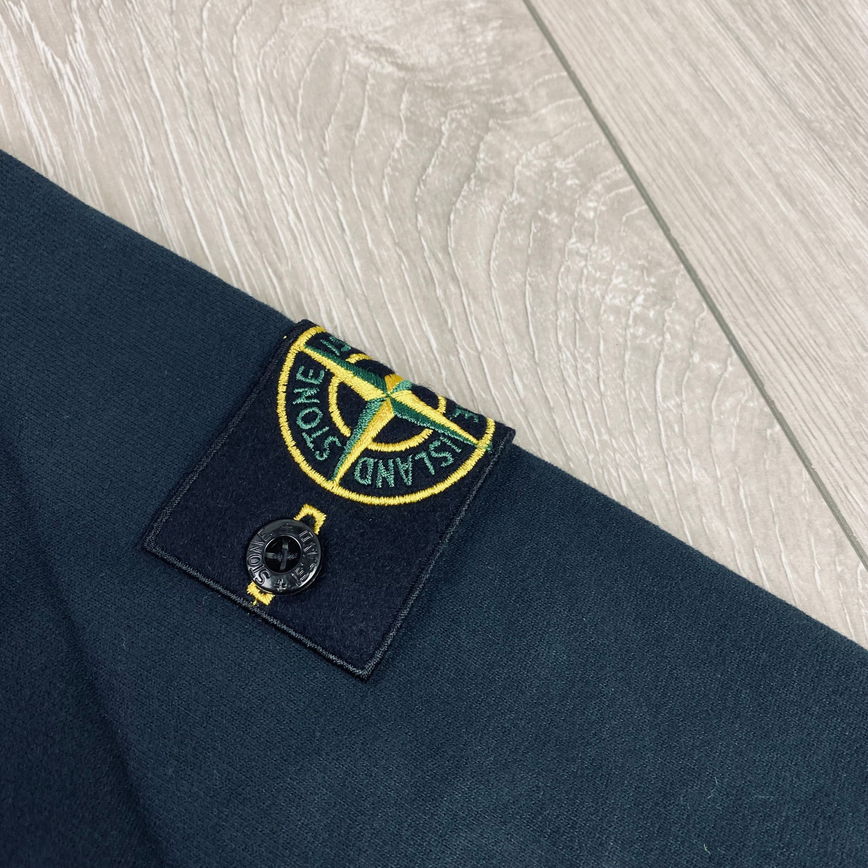 Stone Island Dyed Hoodie - Navy -Usfansport