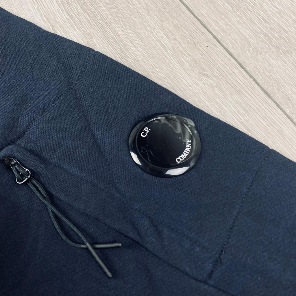 CP Company Raised Fleece Sweatshirt - Navy -Usfansport