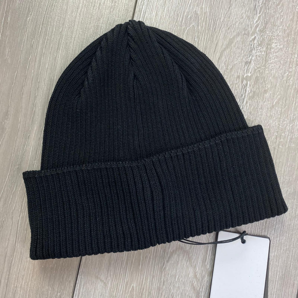 CP Company Goggle Beanie - Black -Usfansport