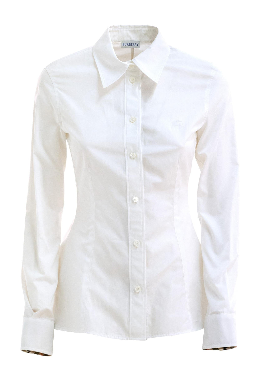 Camicia in cotone di colore bianco