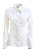 Camicia in cotone di colore bianco