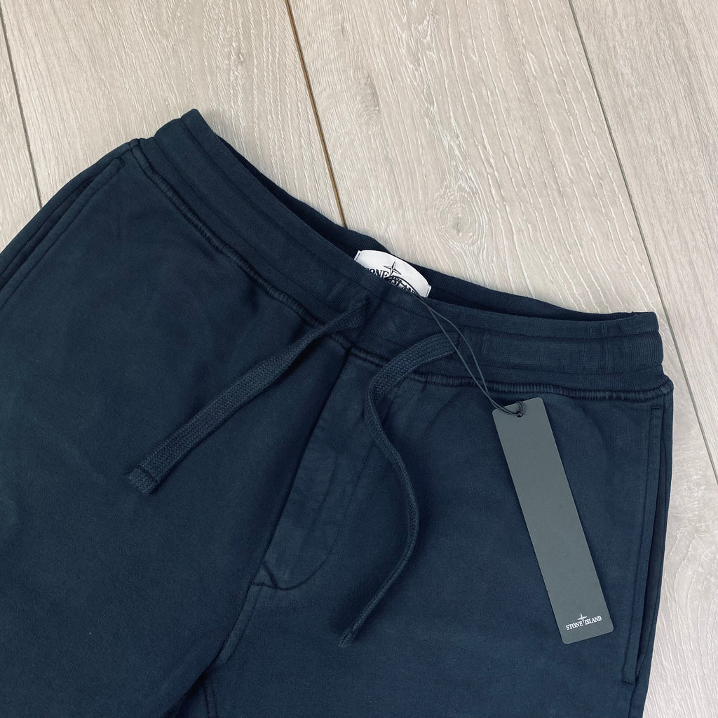Stone Island Dyed Sweatpants - Navy -Usfansport