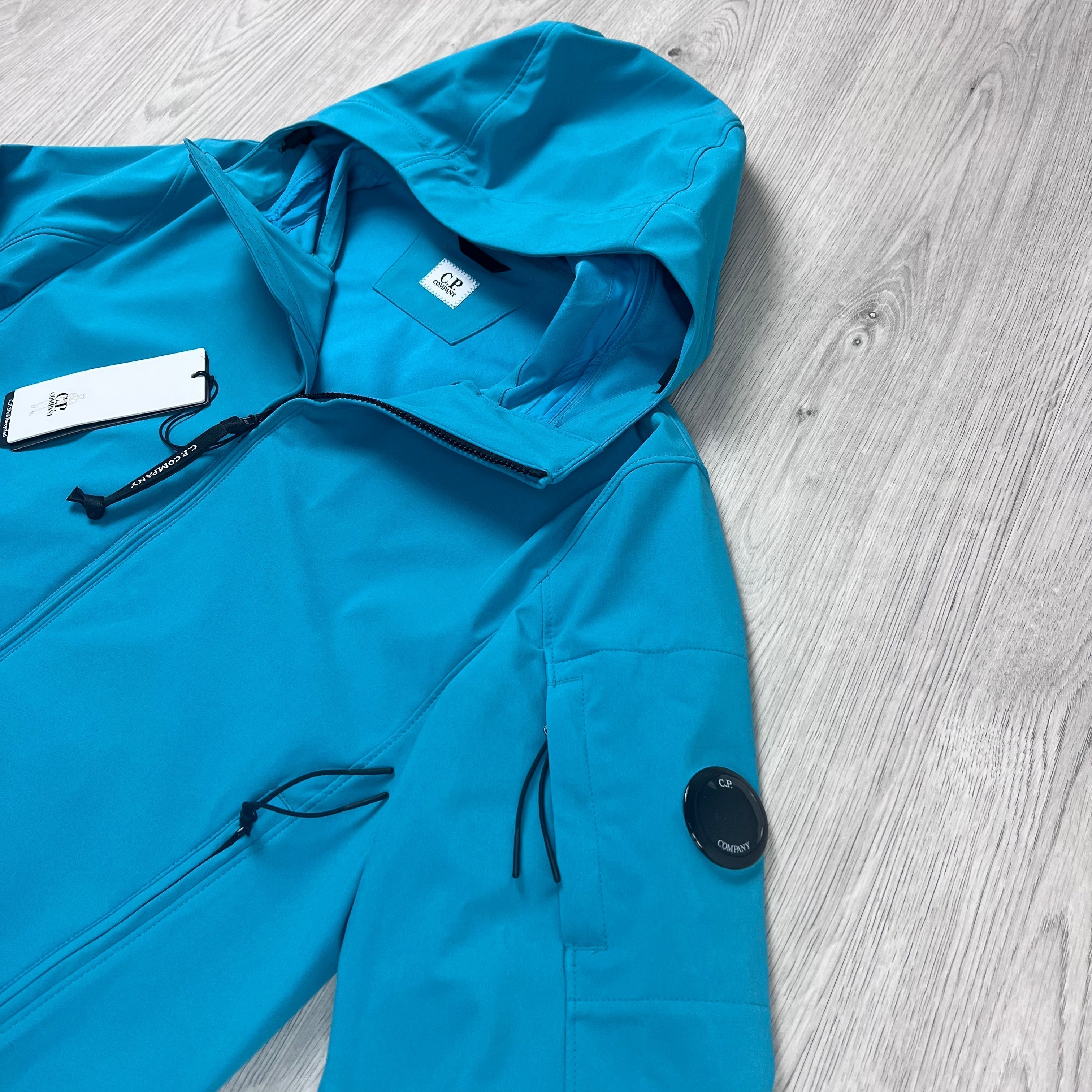 CP Company Shell Jacket - Tile Blue -Usfansport