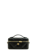 Borsa Vanity Kira in pelle trapuntata di colore nero