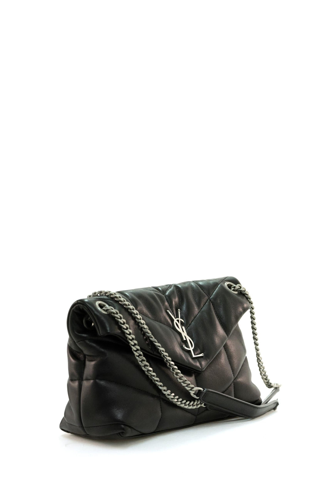 Borsa Puffer Small in pelle trapuntata