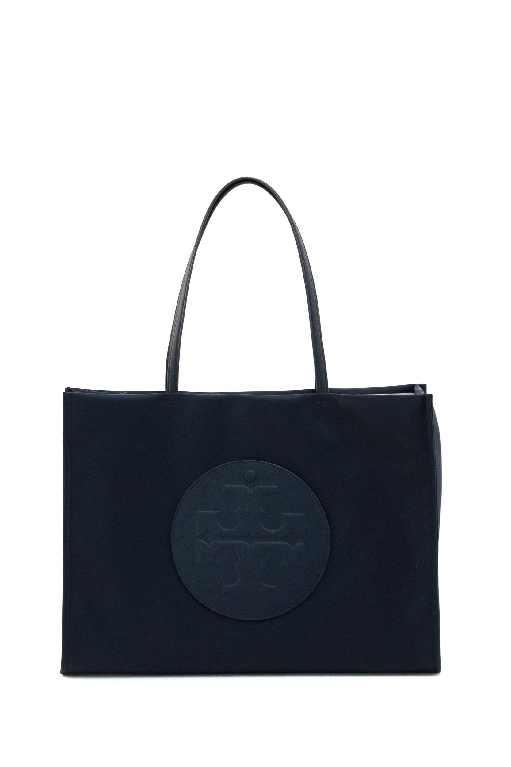 Borsa Ella in nylon di colore blu