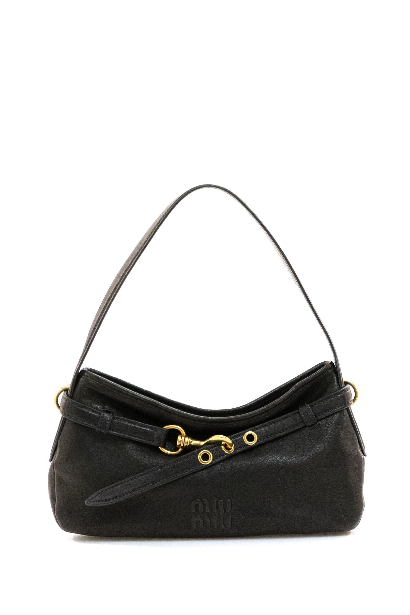 Borsa Aventure Nappa Nero