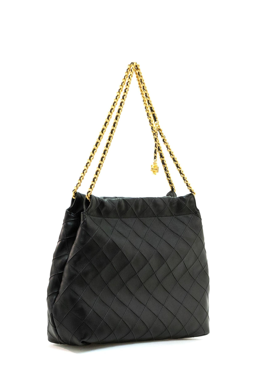 Borsa Fleming in pelle di colore nero