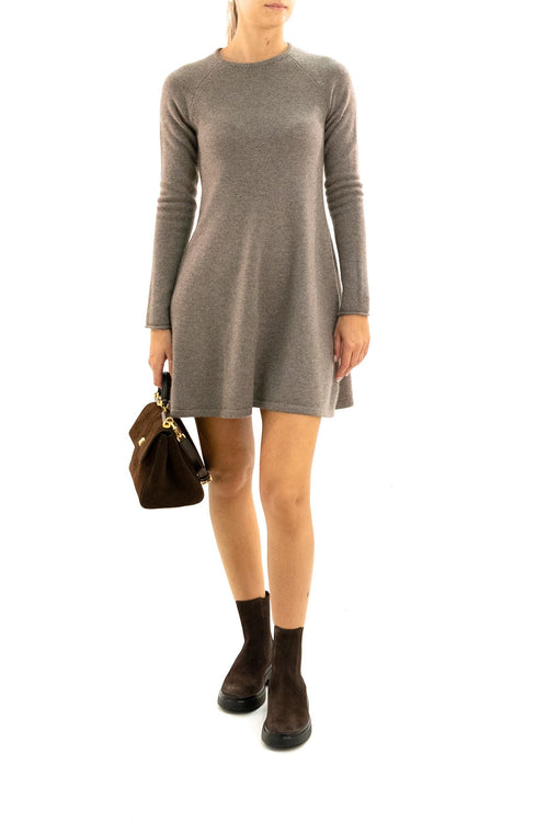 Abito The Didih Cashmere Marrone