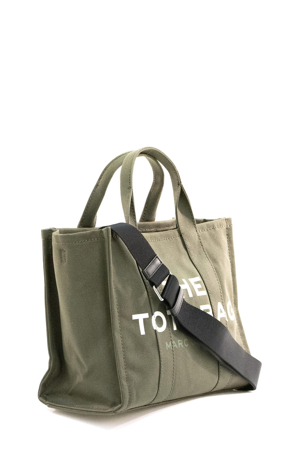 Borsa The Tote canvas color verde
