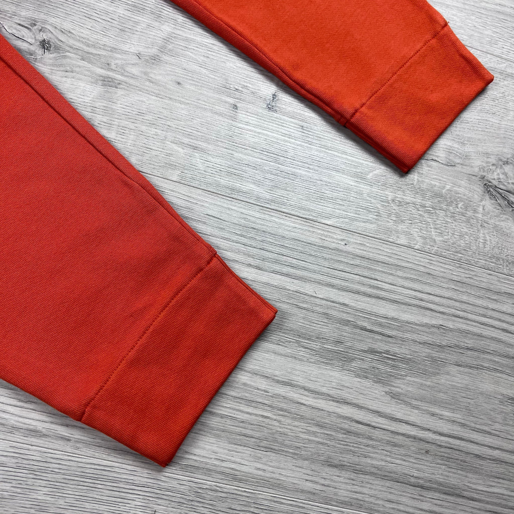 CP Company Raised Fleece Sweatpants - Pumpkin -Usfansport
