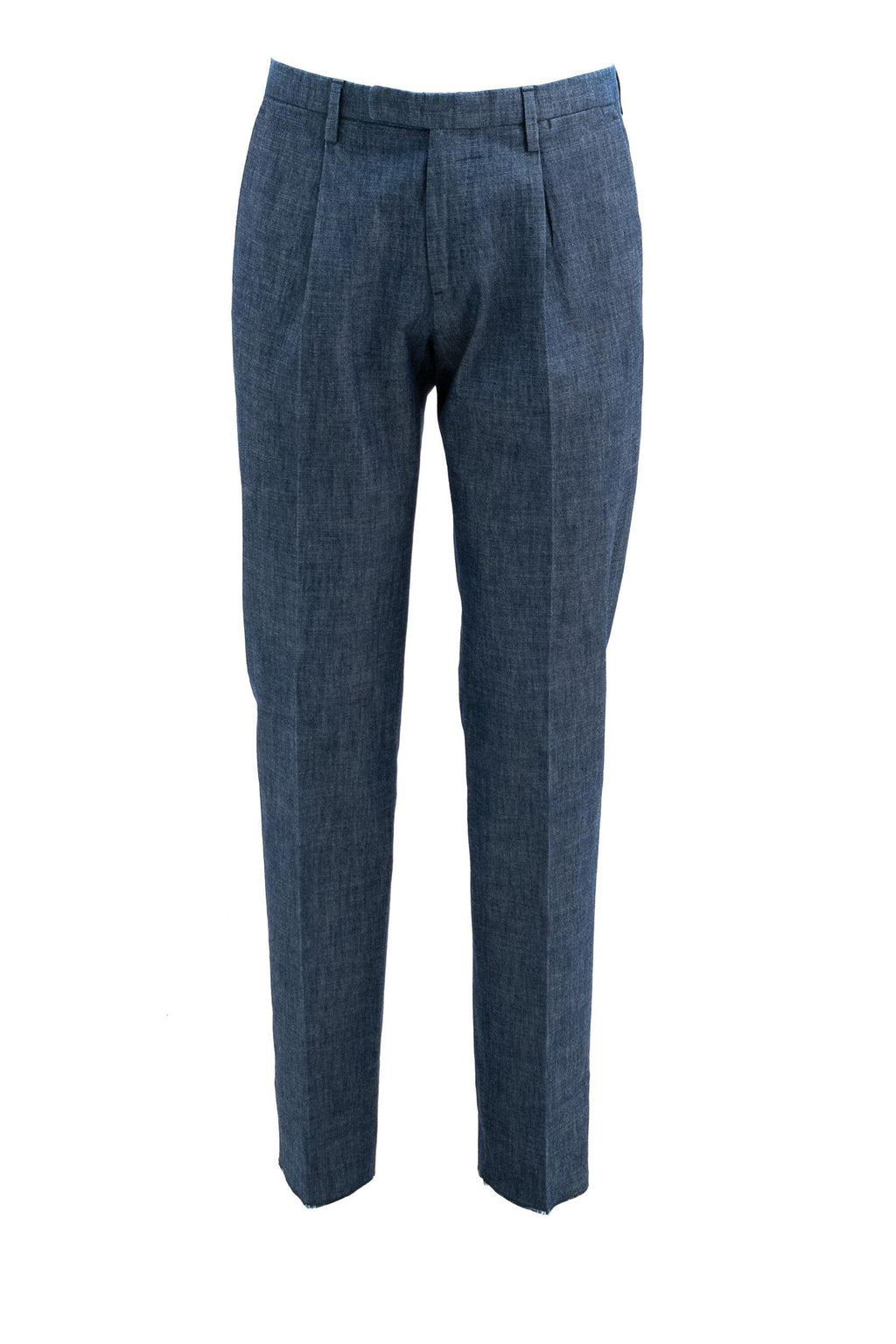 Abito in denim di colore blu