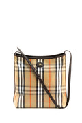 Borsa a spalla Highlands in Burberry Check