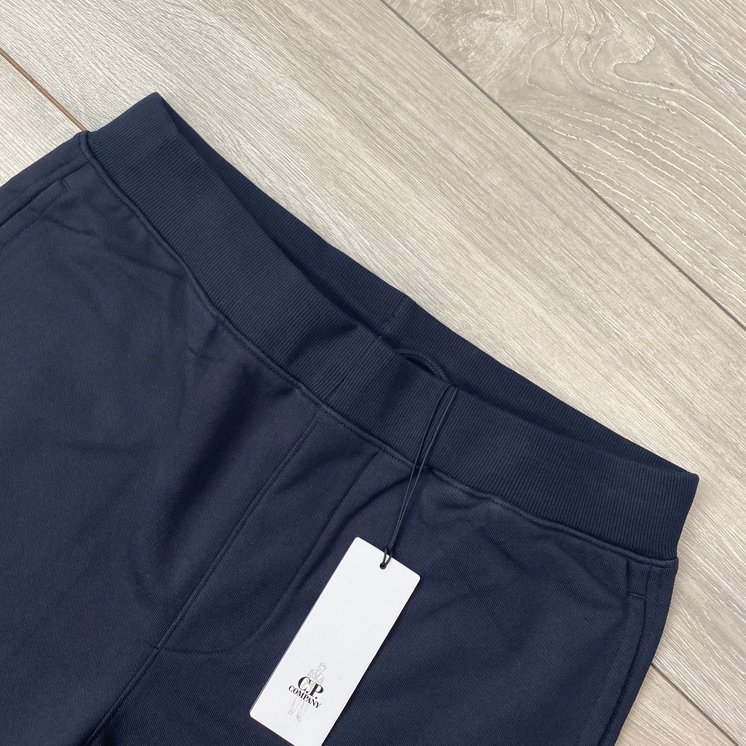 CP Company Raised Fleece Sweatpants - Navy -Usfansport