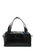 Borsa bauletto in pelle di colore nero