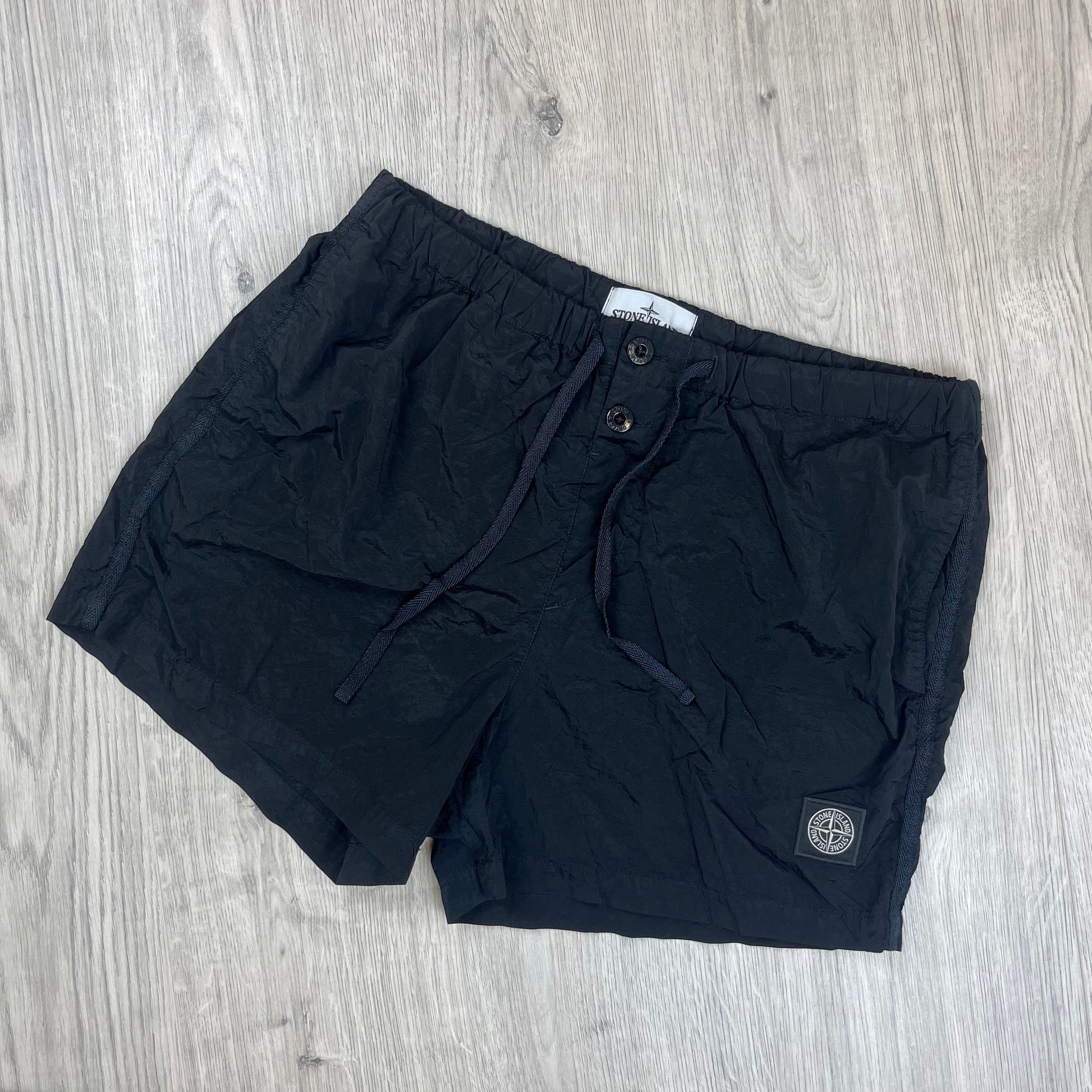 Stone Island Swim Shorts - Black -Usfansport