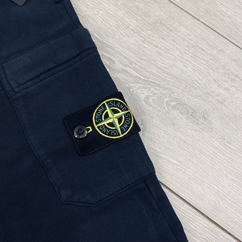 Stone Island Dyed Sweatpants - Navy -Usfansport