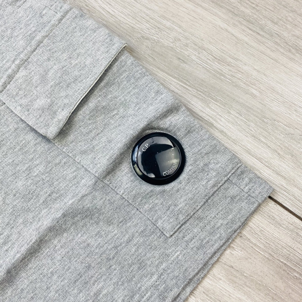 CP Company Jersey Shorts - Grey -Usfansport
