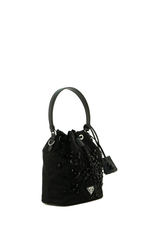 Borsa a secchiello in Re-nylon
