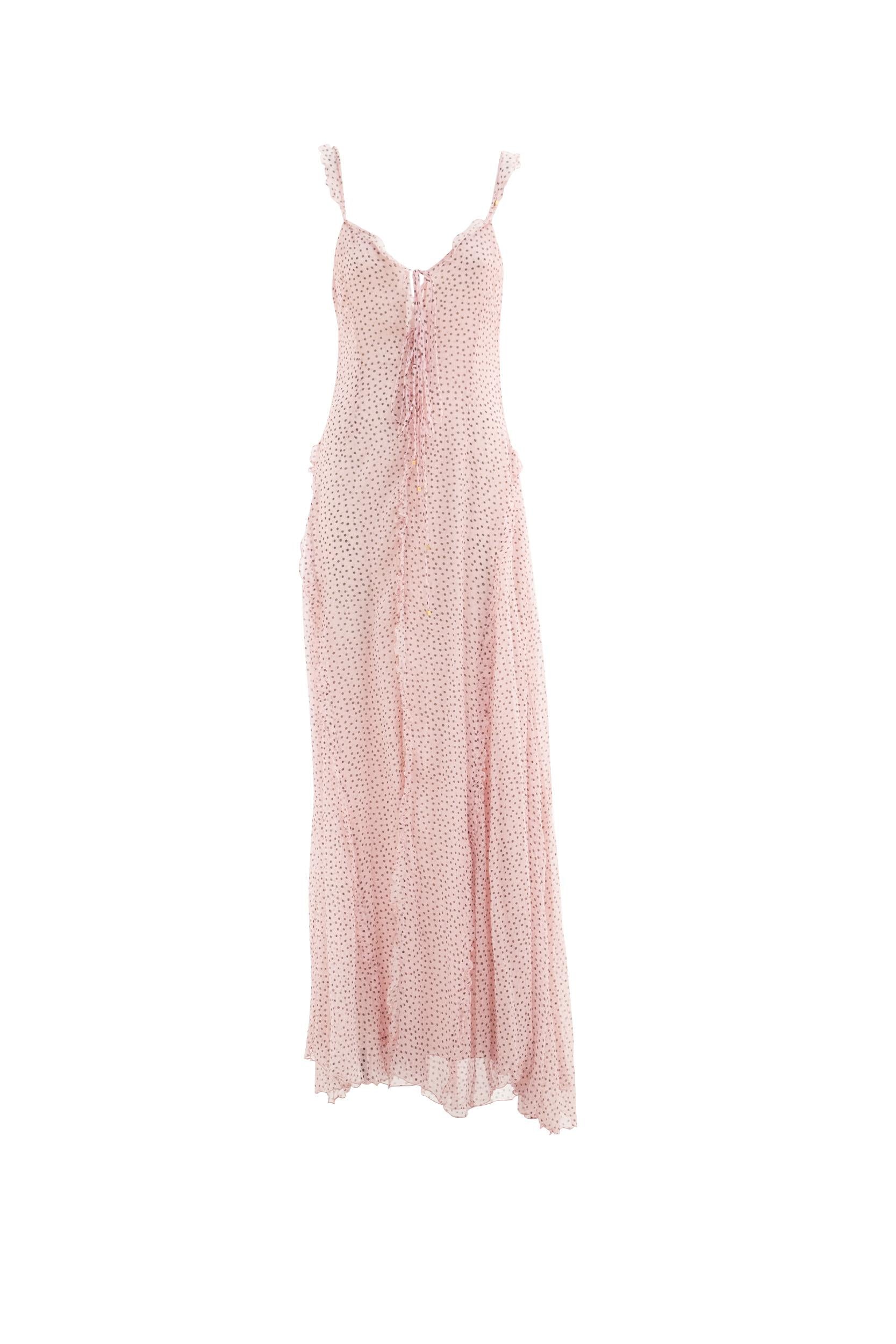 BLUMARINE Vestito Lungo a Stampa