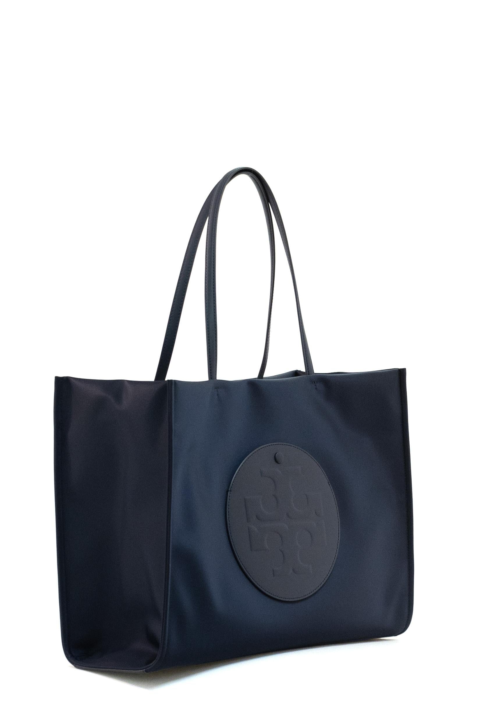Borsa Ella in nylon di colore blu
