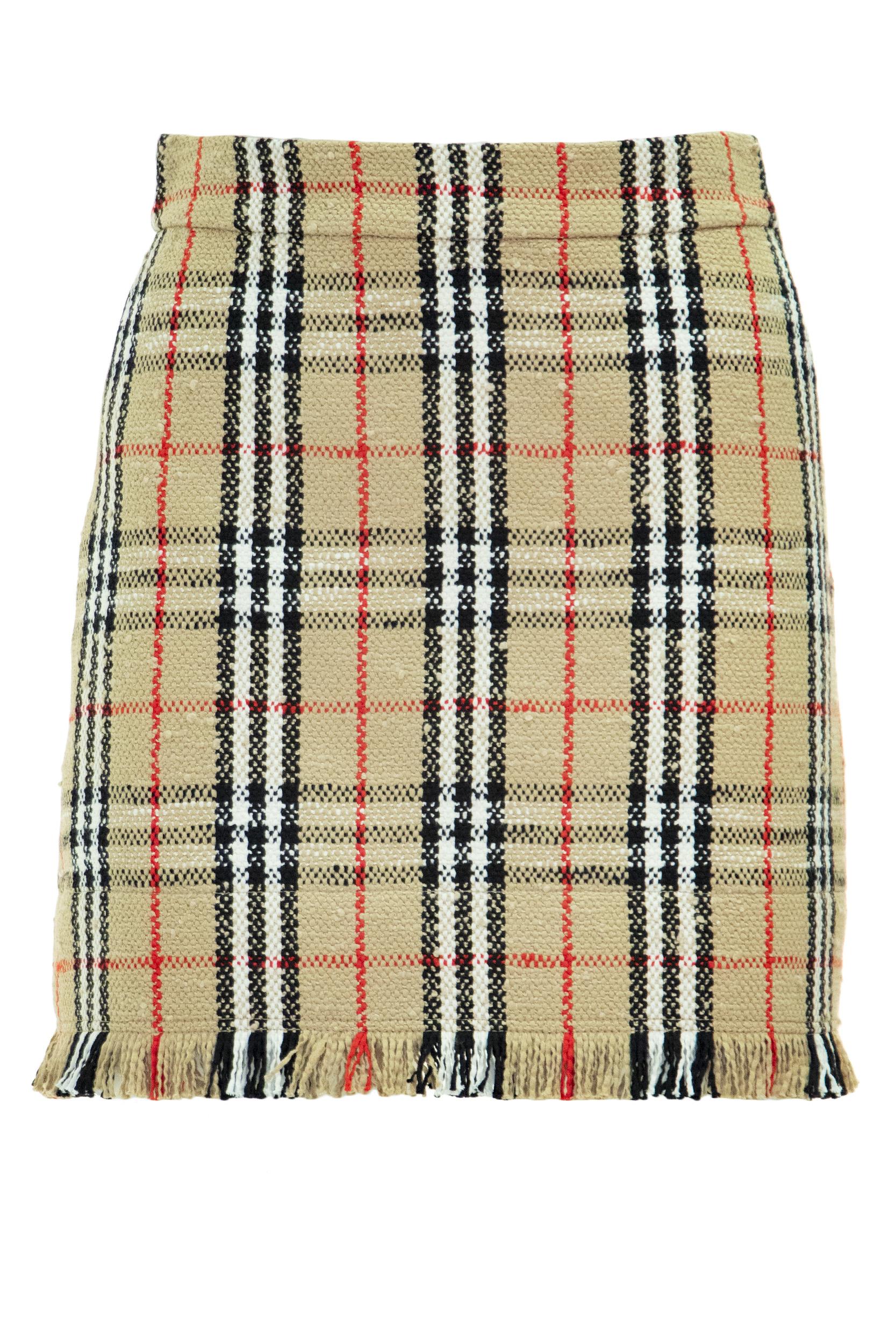 BURBERRY Minigonna