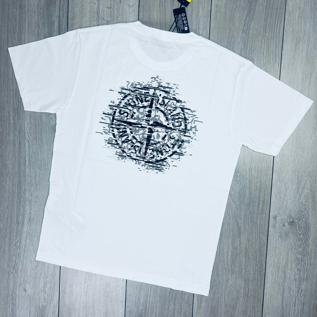Stone Island Printed T-Shirt - White -Usfansport