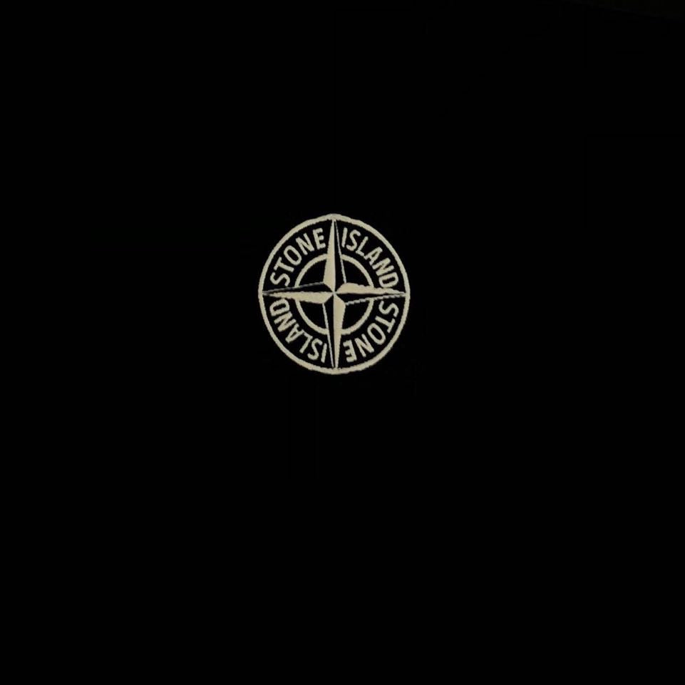 Stone Island Patch Polo Shirt - Black -Usfansport