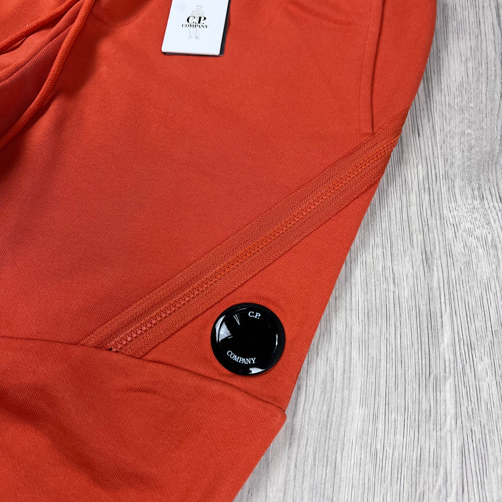 CP Company Raised Fleece Sweatpants - Pumpkin -Usfansport