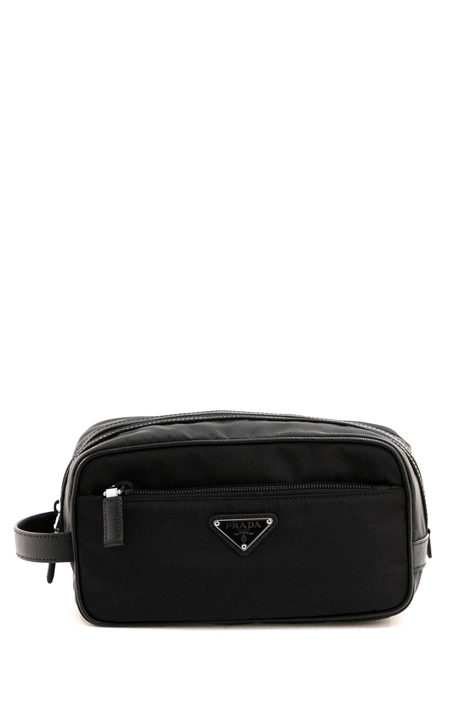 Beauty case in Re-nylon color nero