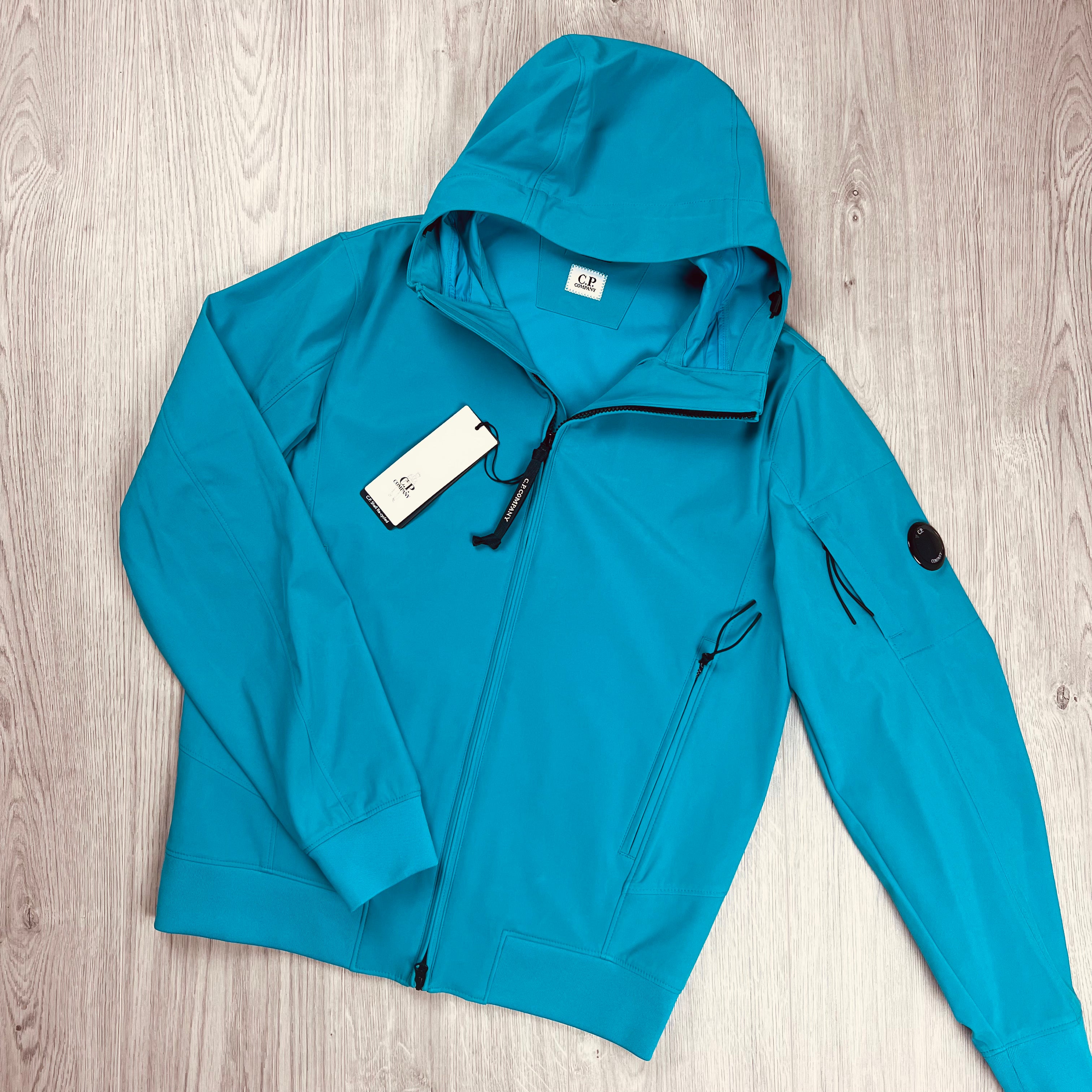 CP Company Shell Jacket - Tile Blue -Usfansport