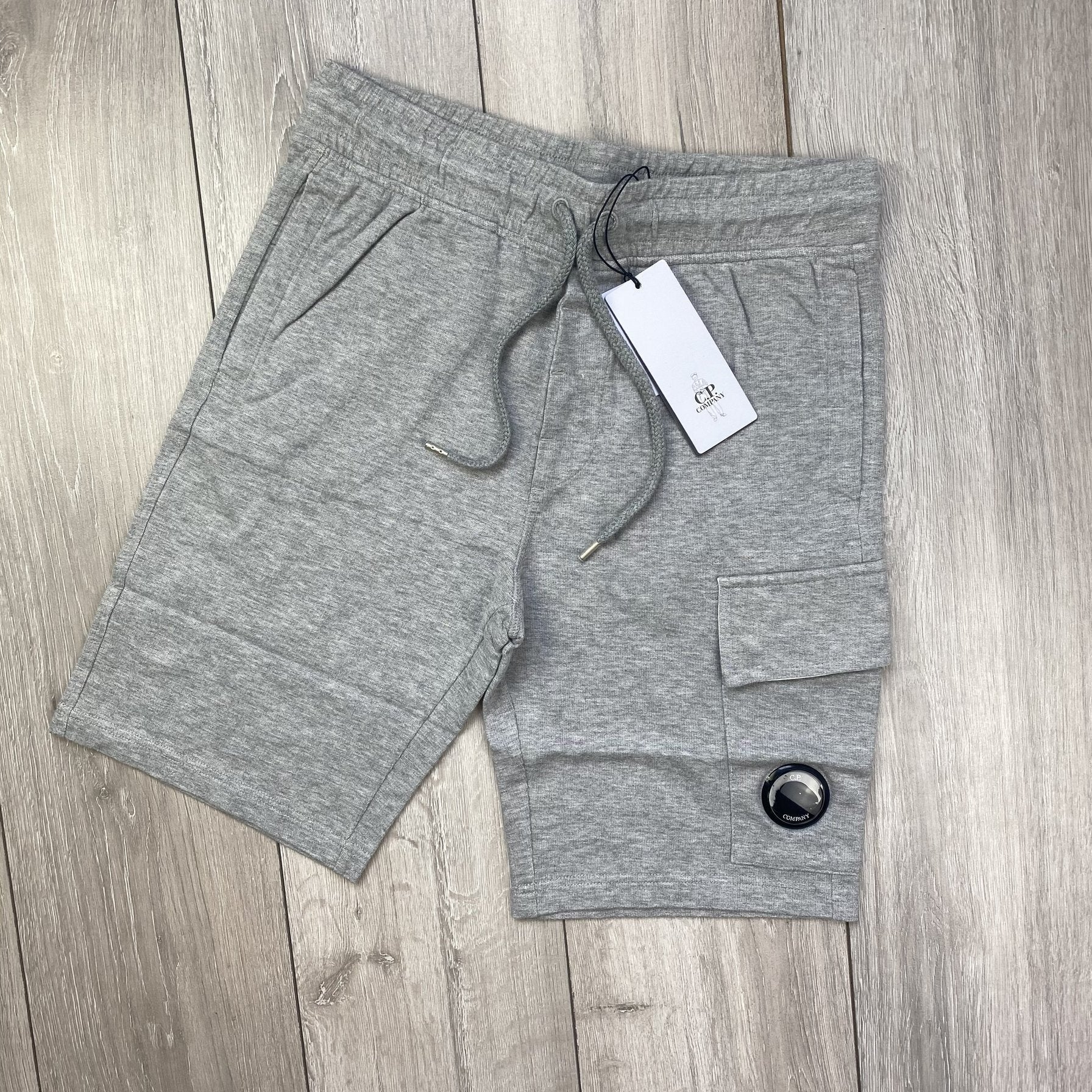 CP Company Jersey Shorts - Grey -Usfansport