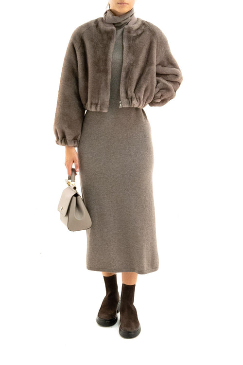 Blouson in Ecopelliccia