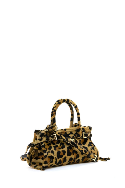 Borsa Bonnie in cavallino stampa animalier