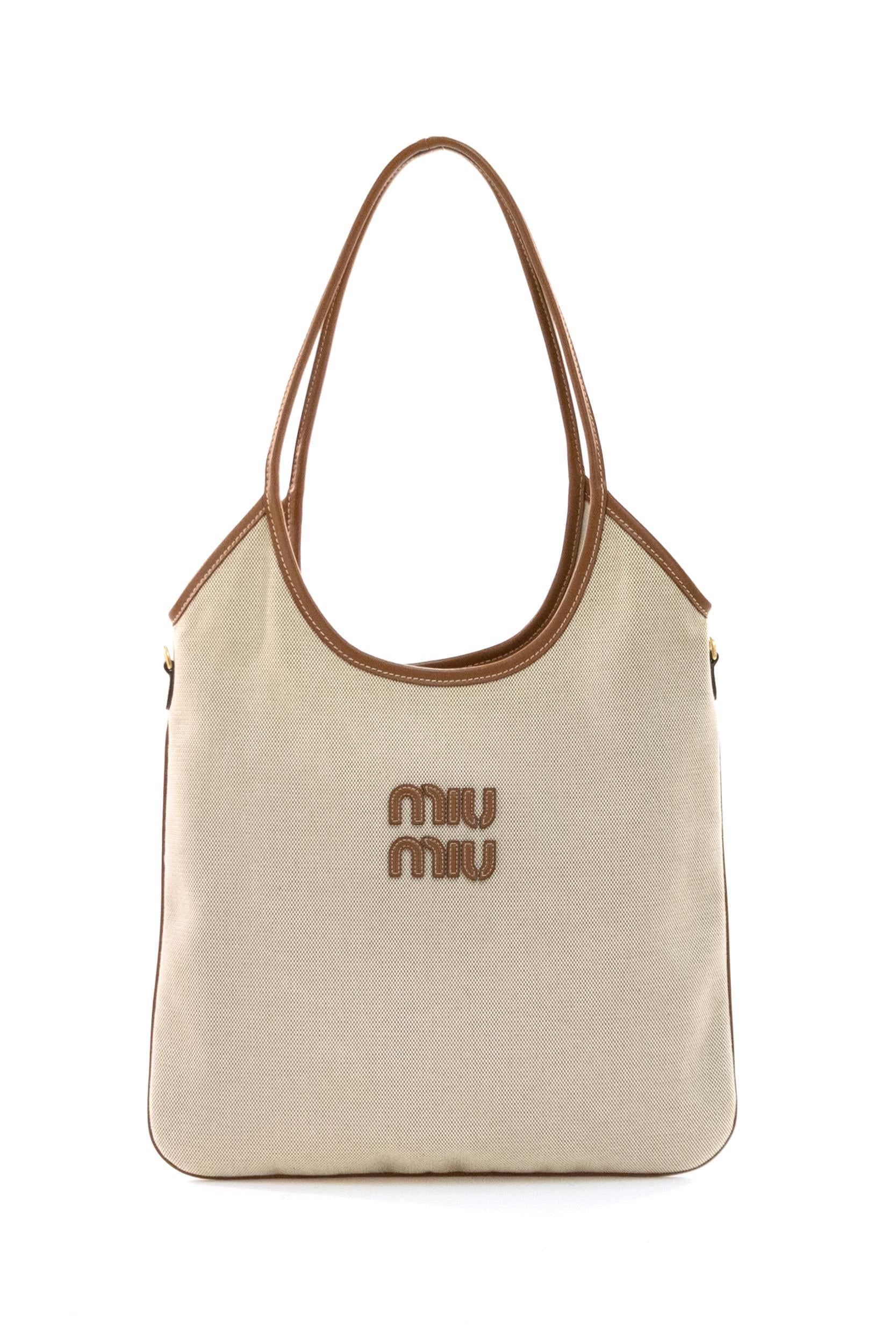 Borsa IVY Canvas Beige