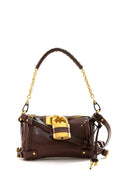 Borsa Paddington small in pelle granata color bordeaux
