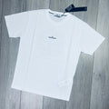 Stone Island Printed T-Shirt - White -Usfansport