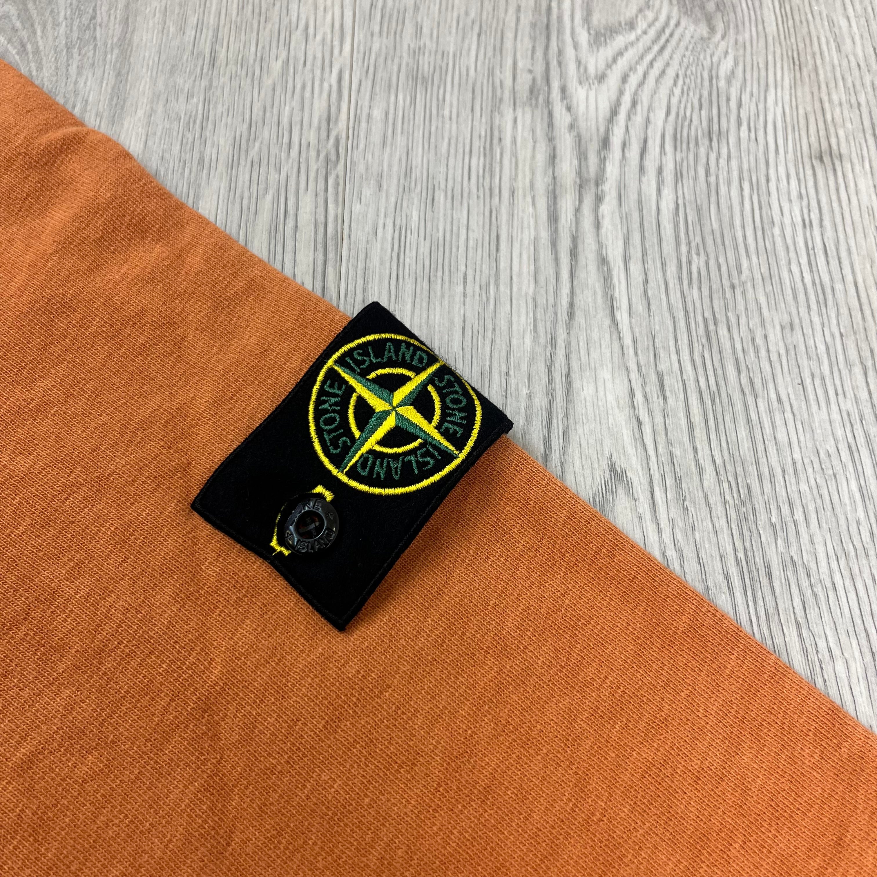 Stone Island Dyed Sweatshirt - Sienna -Usfansport