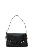 Borsa Voyou in pelle di colore nero