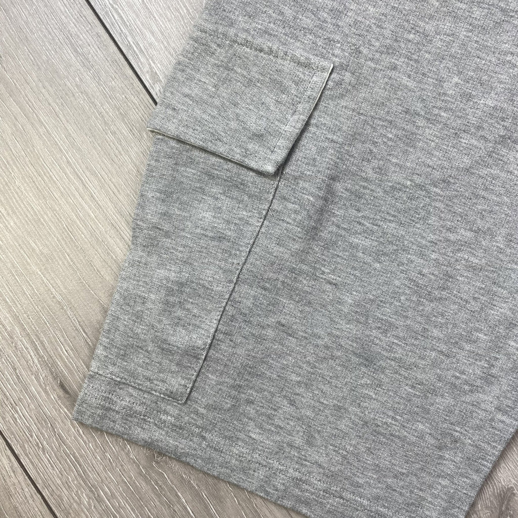 CP Company Jersey Shorts - Grey -Usfansport