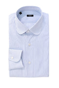 Camicia a Righe Cotone Bianco
