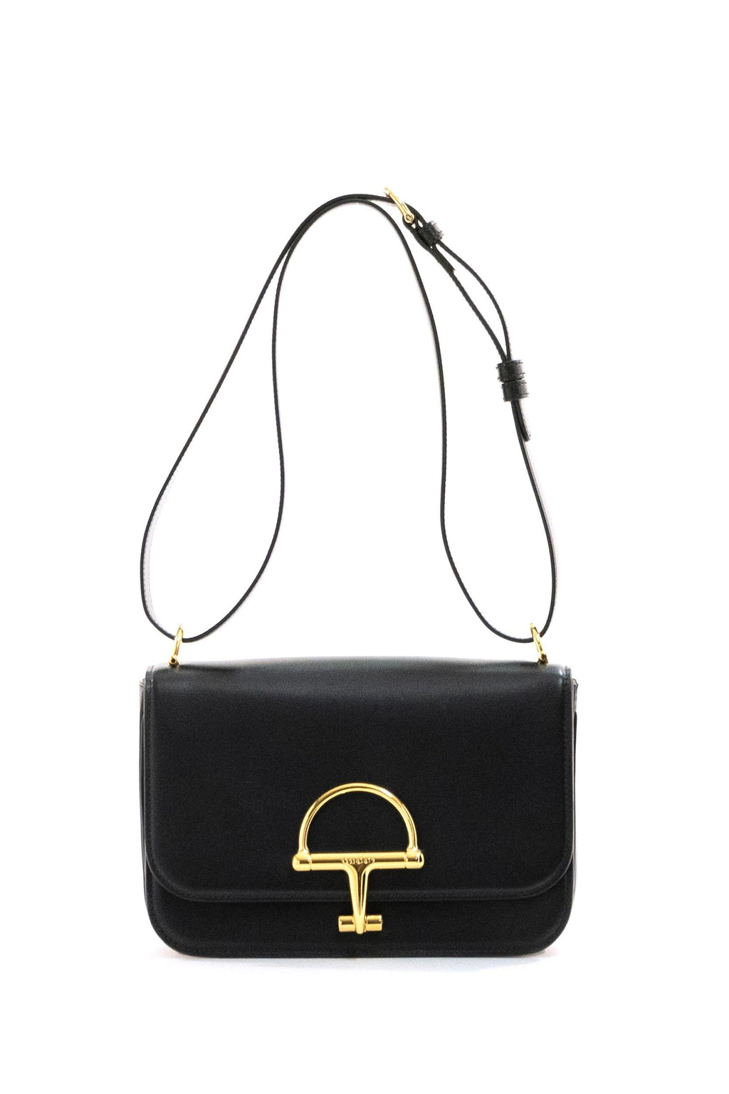 Borsa a spalla Gucci Siena in pelle di colore nero