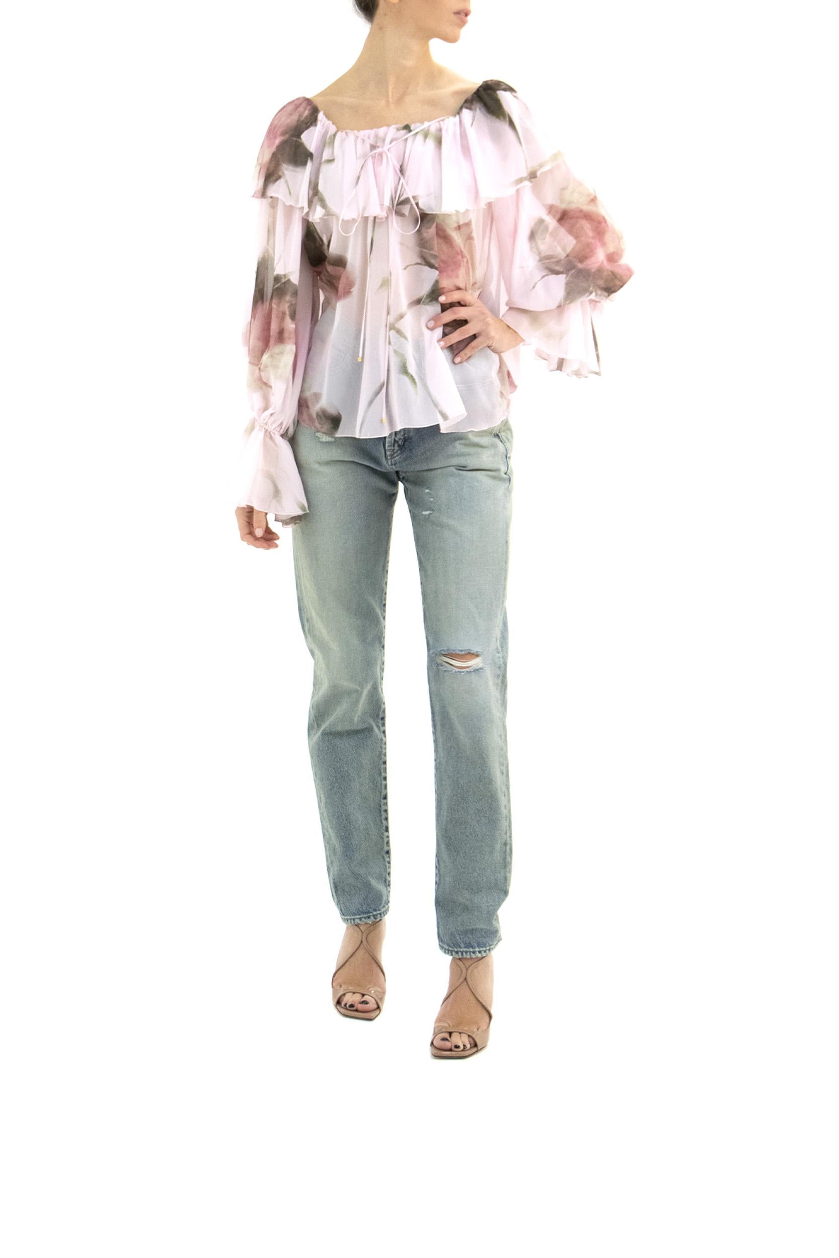 Blusa con Volant