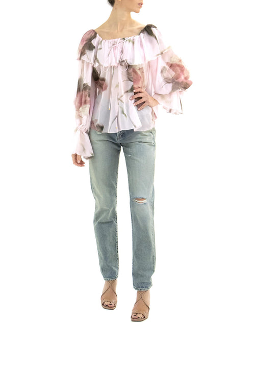 Blusa con Volant