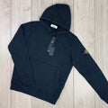 Stone Island Dyed Hoodie - Navy -Usfansport