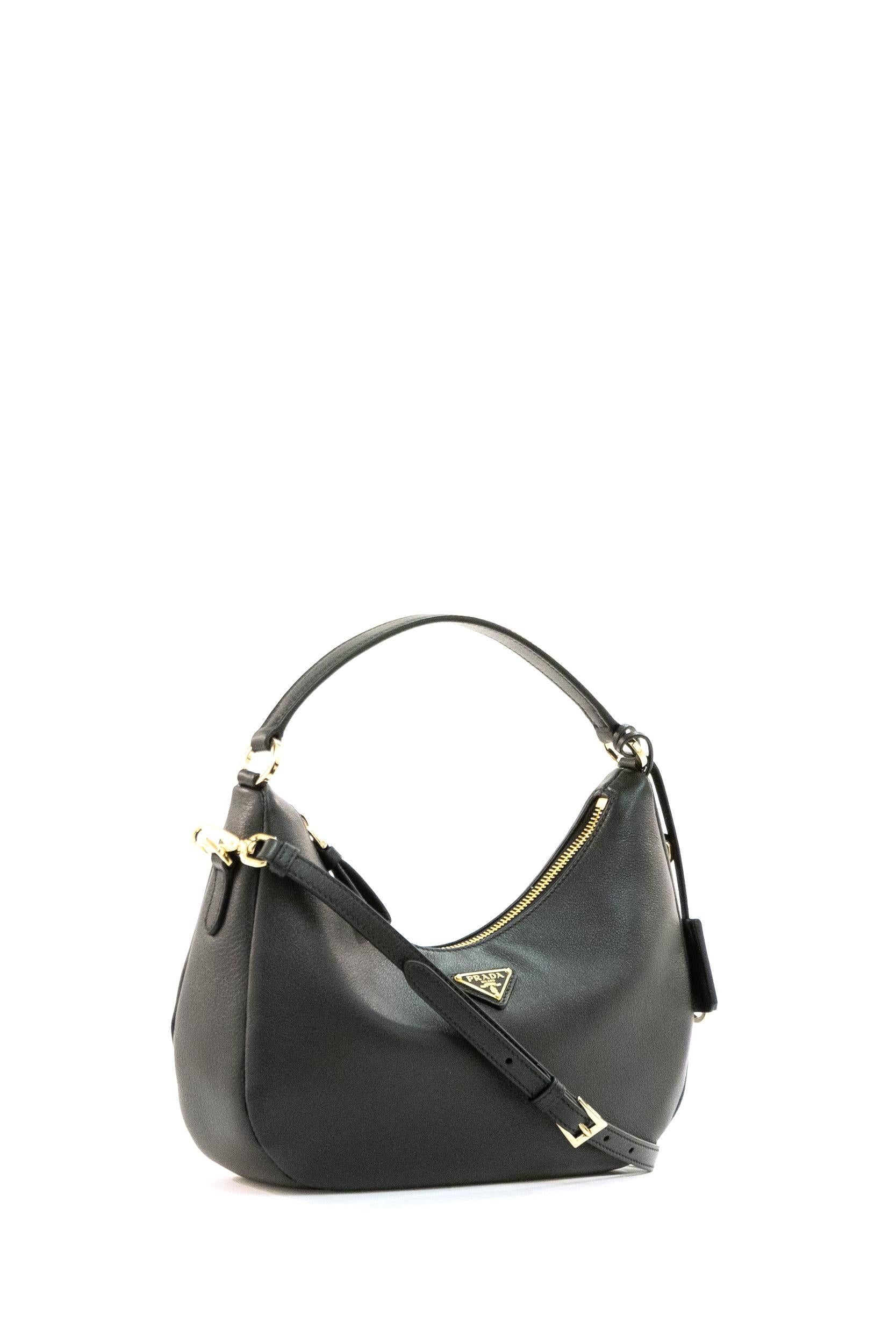 Borsa in pelle color nero