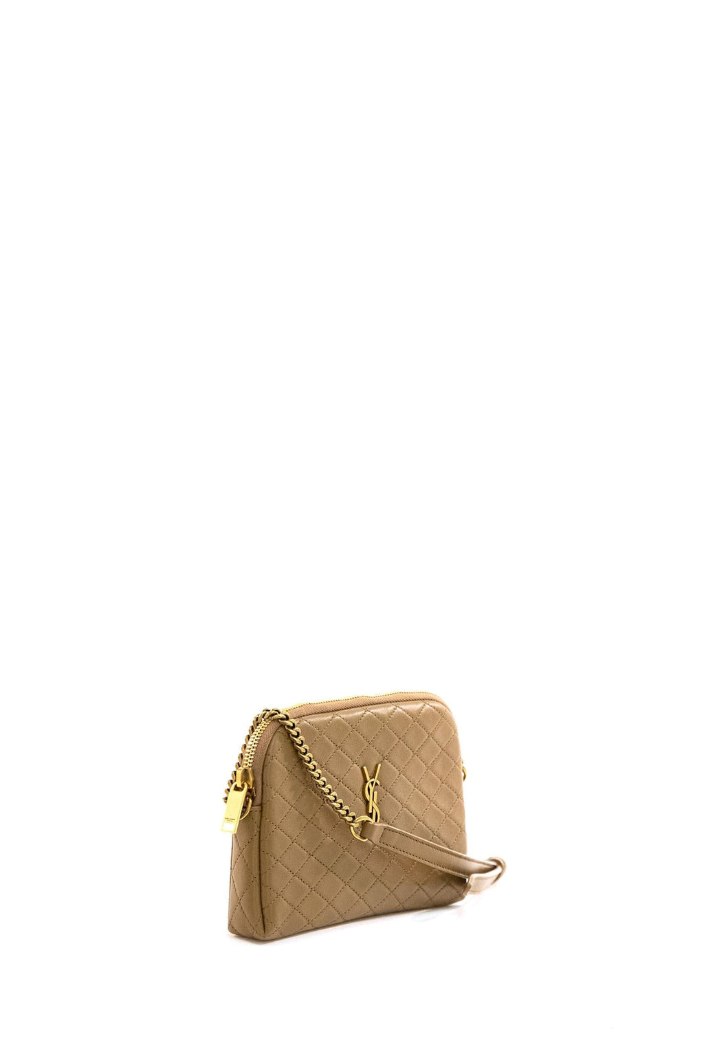 Borsa Gaby in pelle trapuntata beige