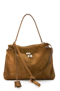 Borsa Rodeo in suede color marrone